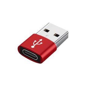 USB 3.0 To USB Type-C 3.0 Adapter Mini High-Speed USB Type C Female To USB Type A Male Charging Data Sync OTG Adapter Converter (Quantity: 1Pcs, Color: Red)