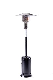 Freestanding Patio Heater, Outdoor Vertical Standing Heater for Backyard Garden (cloro: Hammered Black)